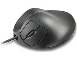 Prestige International, Inc. Hippus Handshoe Left Handed Ergonomic Mouse Wired Black Medium - Full