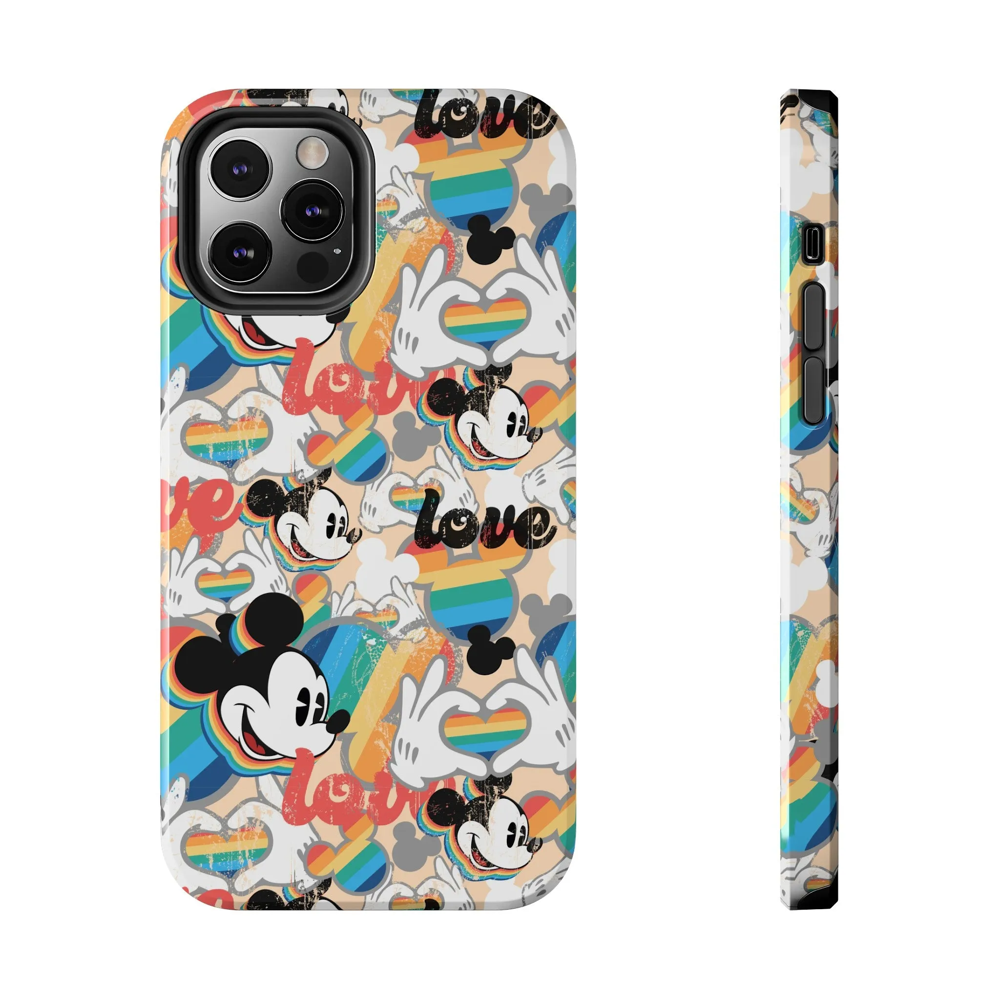 Pride Mouse Inspired Phone Case Gift Inspired Fan Art Iphone Vintage Love is Love