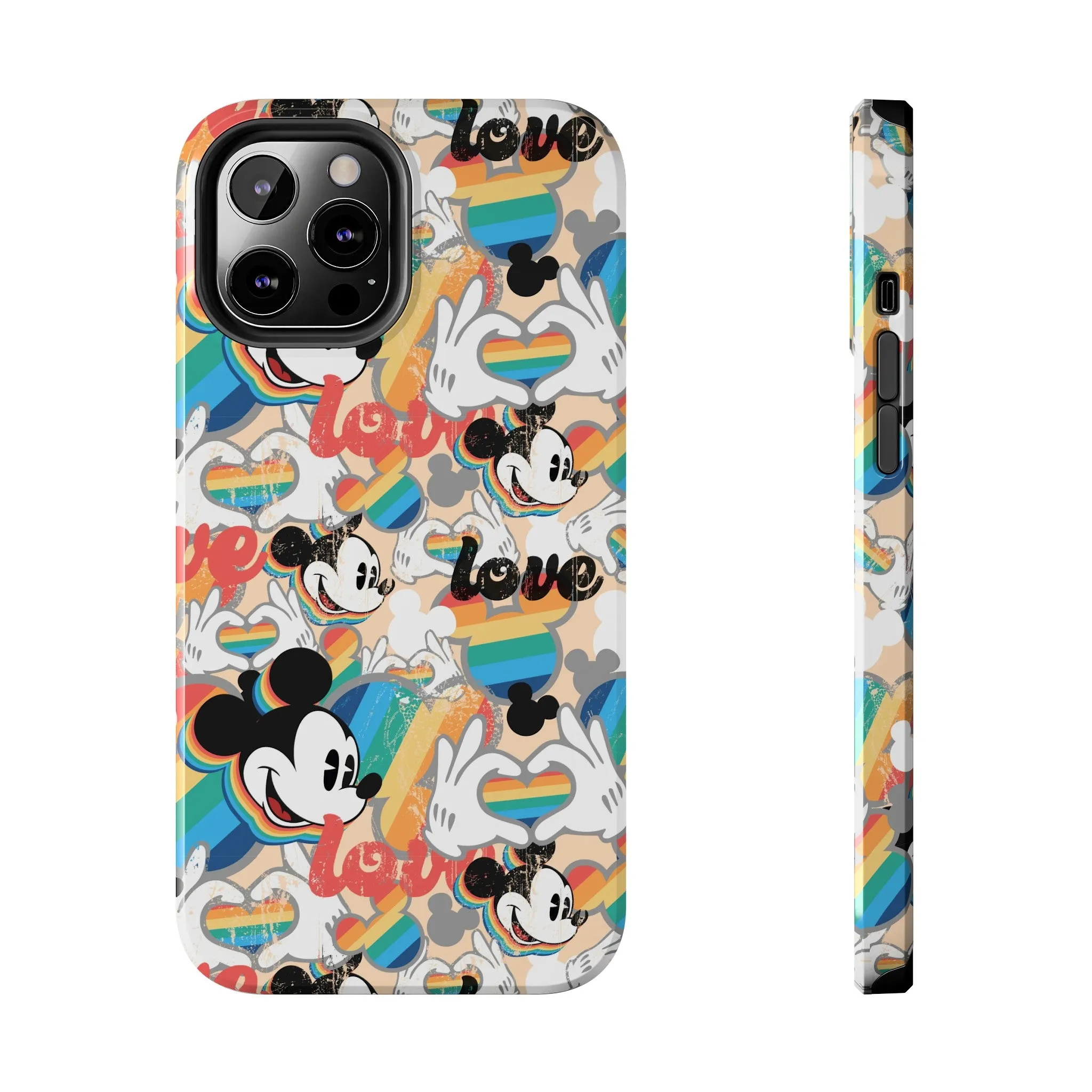 Pride Mouse Inspired Phone Case Gift Inspired Fan Art Iphone Vintage Love is Love