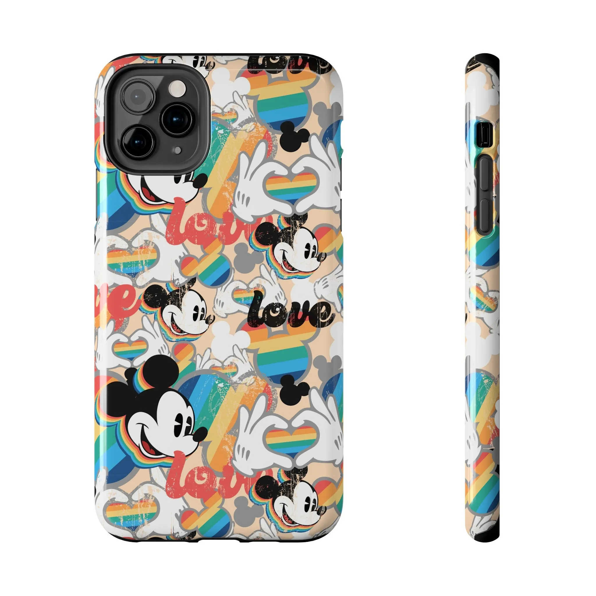 Pride Mouse Inspired Phone Case Gift Inspired Fan Art Iphone Vintage Love is Love