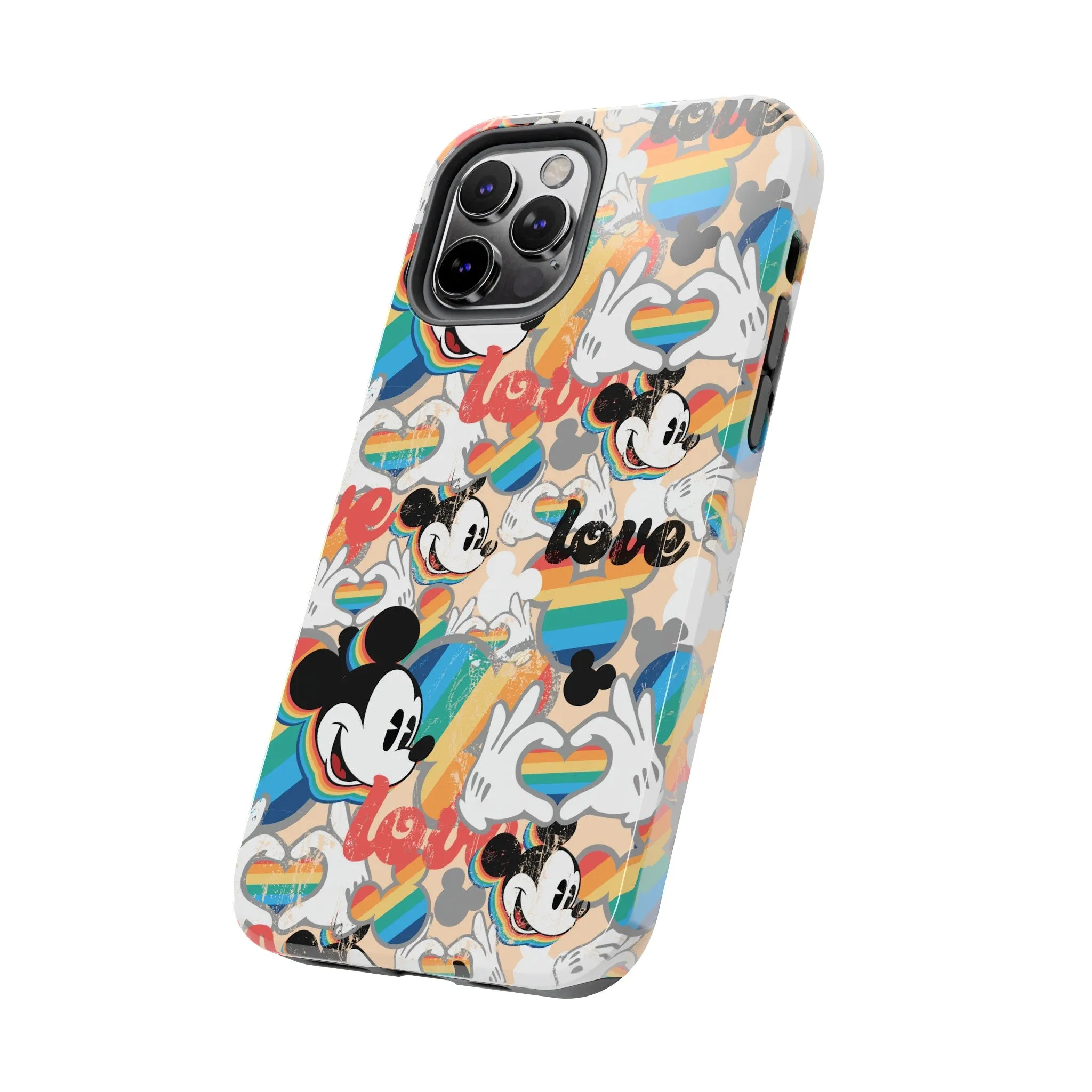 Pride Mouse Inspired Phone Case Gift Inspired Fan Art Iphone Vintage Love is Love