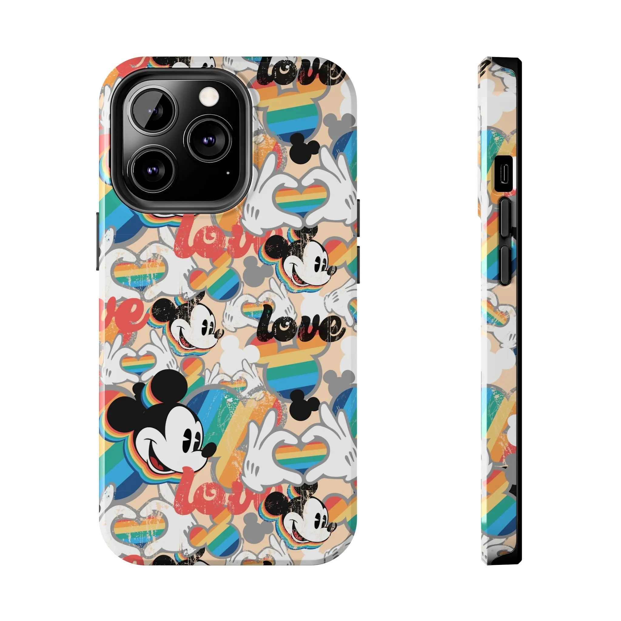 Pride Mouse Inspired Phone Case Gift Inspired Fan Art Iphone Vintage Love is Love