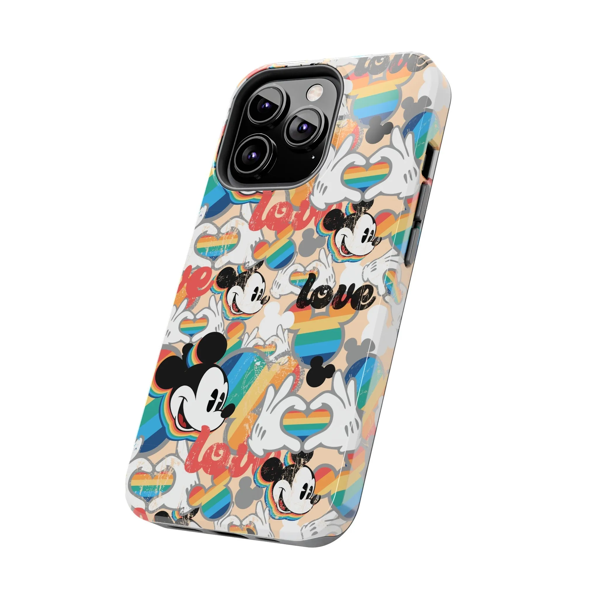 Pride Mouse Inspired Phone Case Gift Inspired Fan Art Iphone Vintage Love is Love