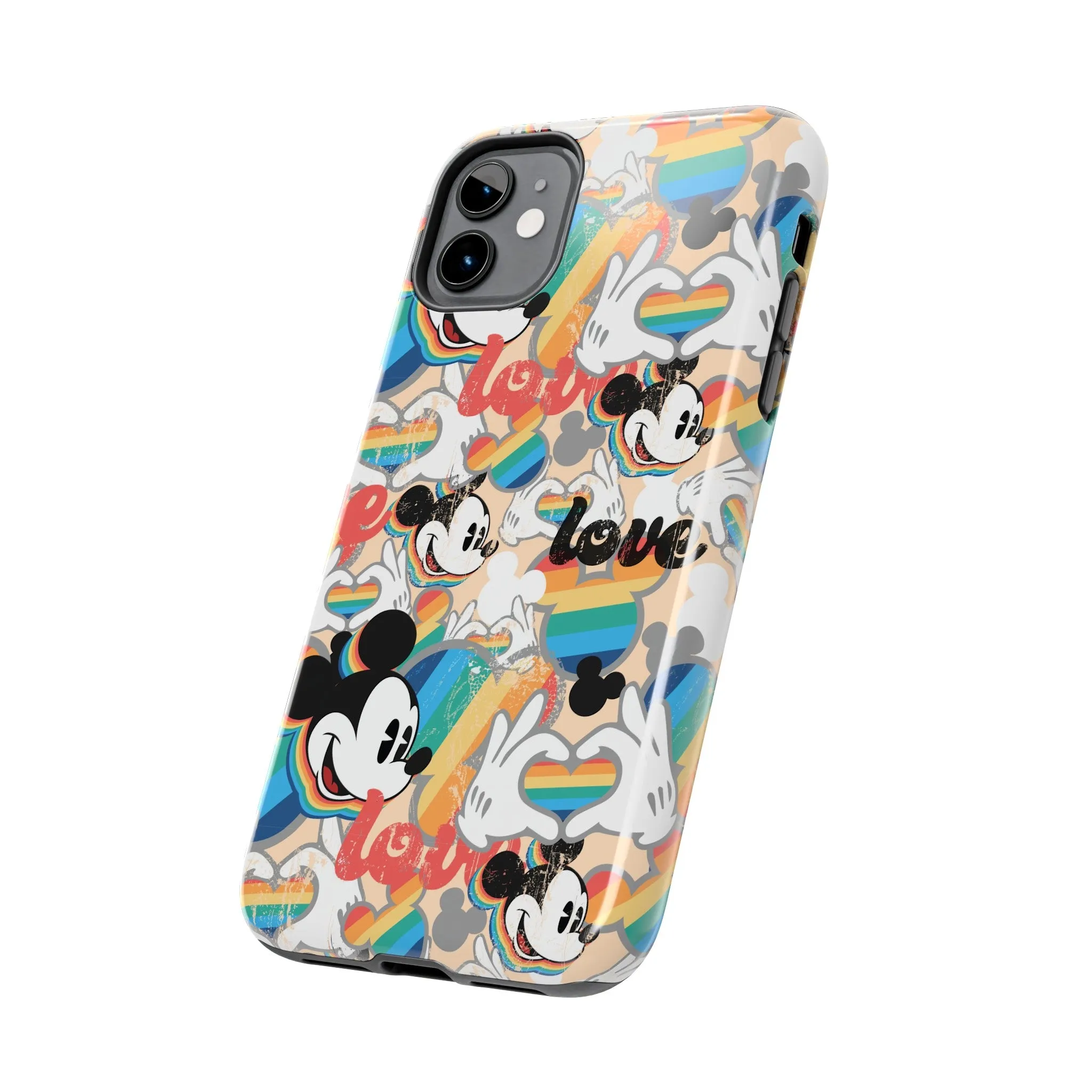 Pride Mouse Inspired Phone Case Gift Inspired Fan Art Iphone Vintage Love is Love