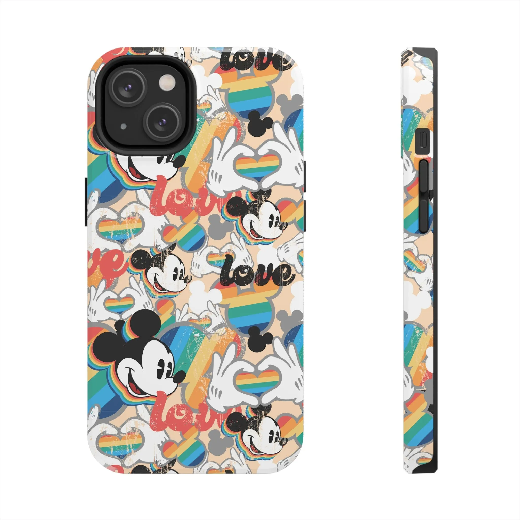 Pride Mouse Inspired Phone Case Gift Inspired Fan Art Iphone Vintage Love is Love