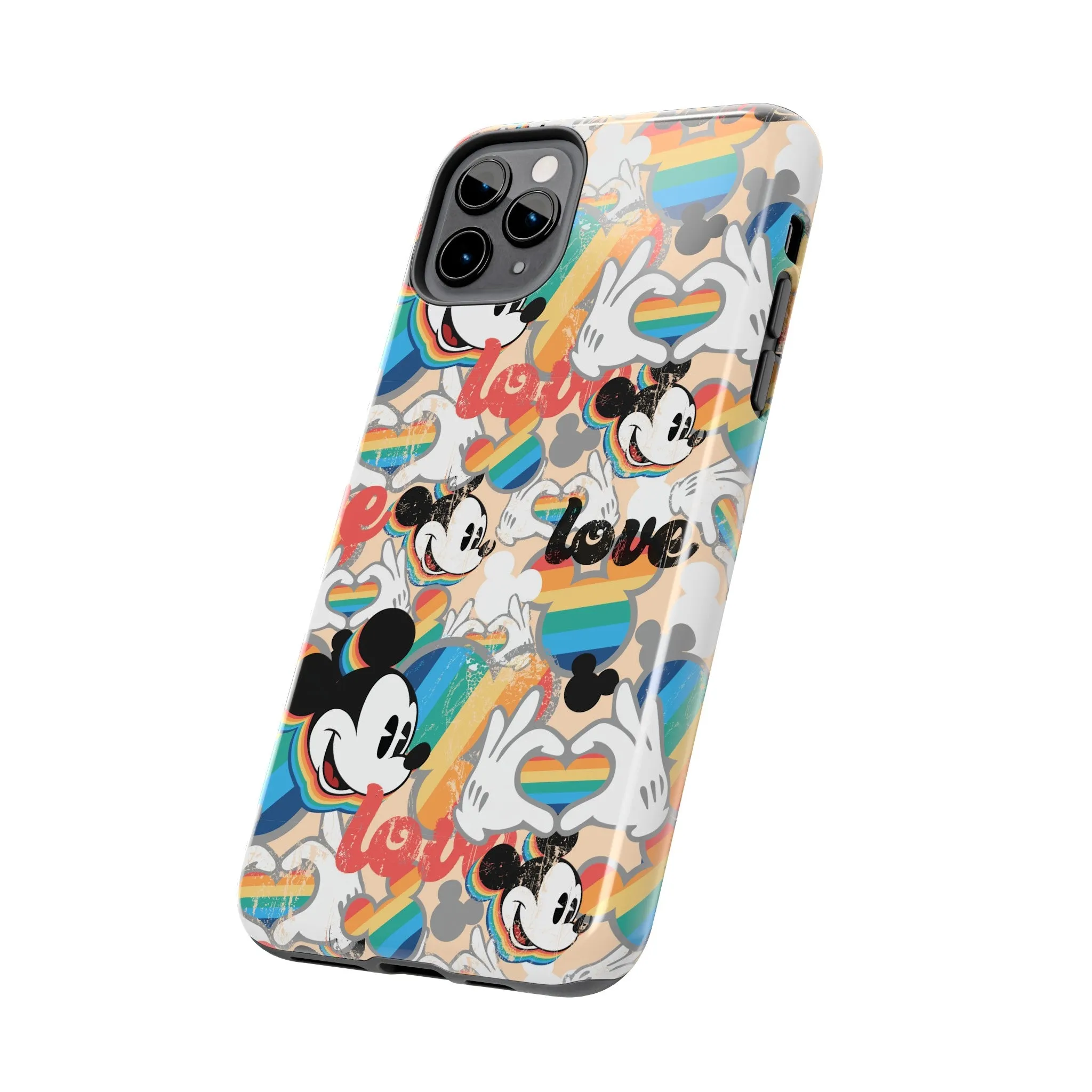 Pride Mouse Inspired Phone Case Gift Inspired Fan Art Iphone Vintage Love is Love