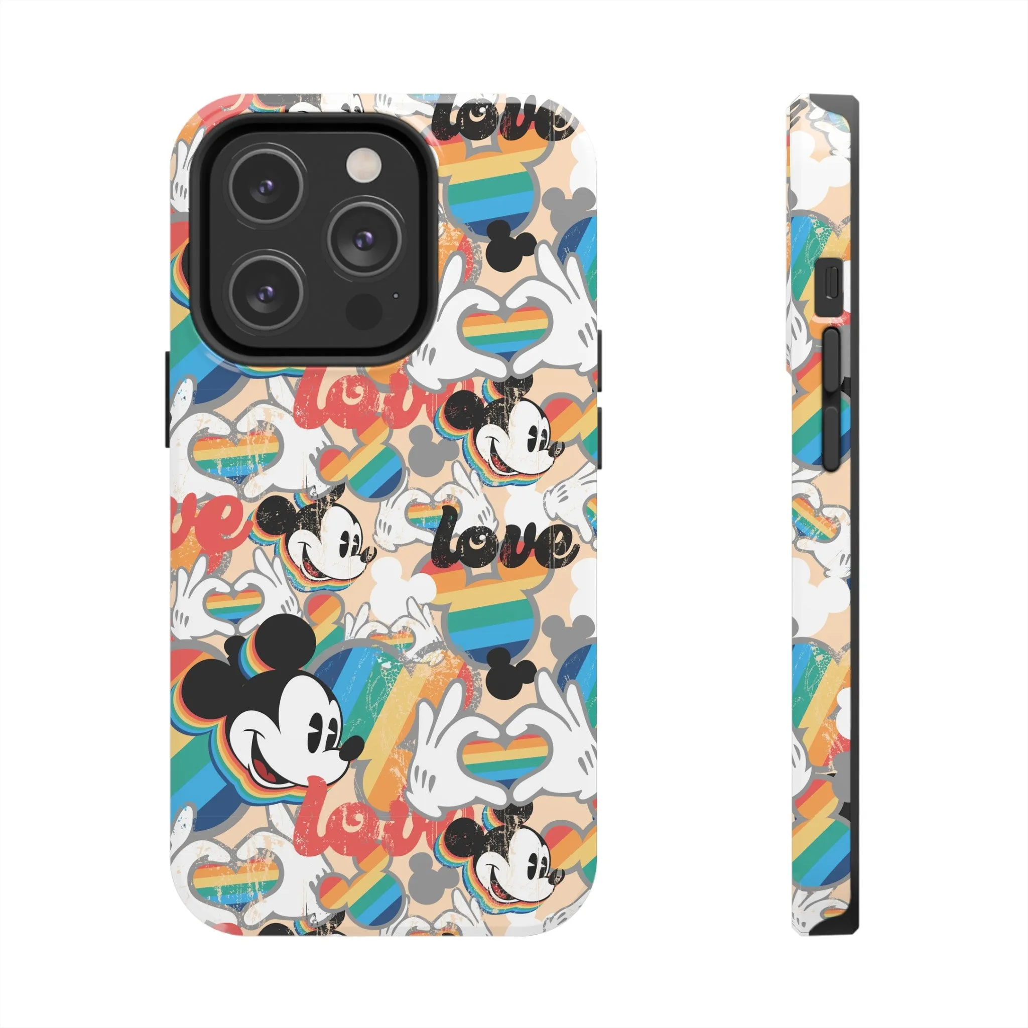 Pride Mouse Inspired Phone Case Gift Inspired Fan Art Iphone Vintage Love is Love