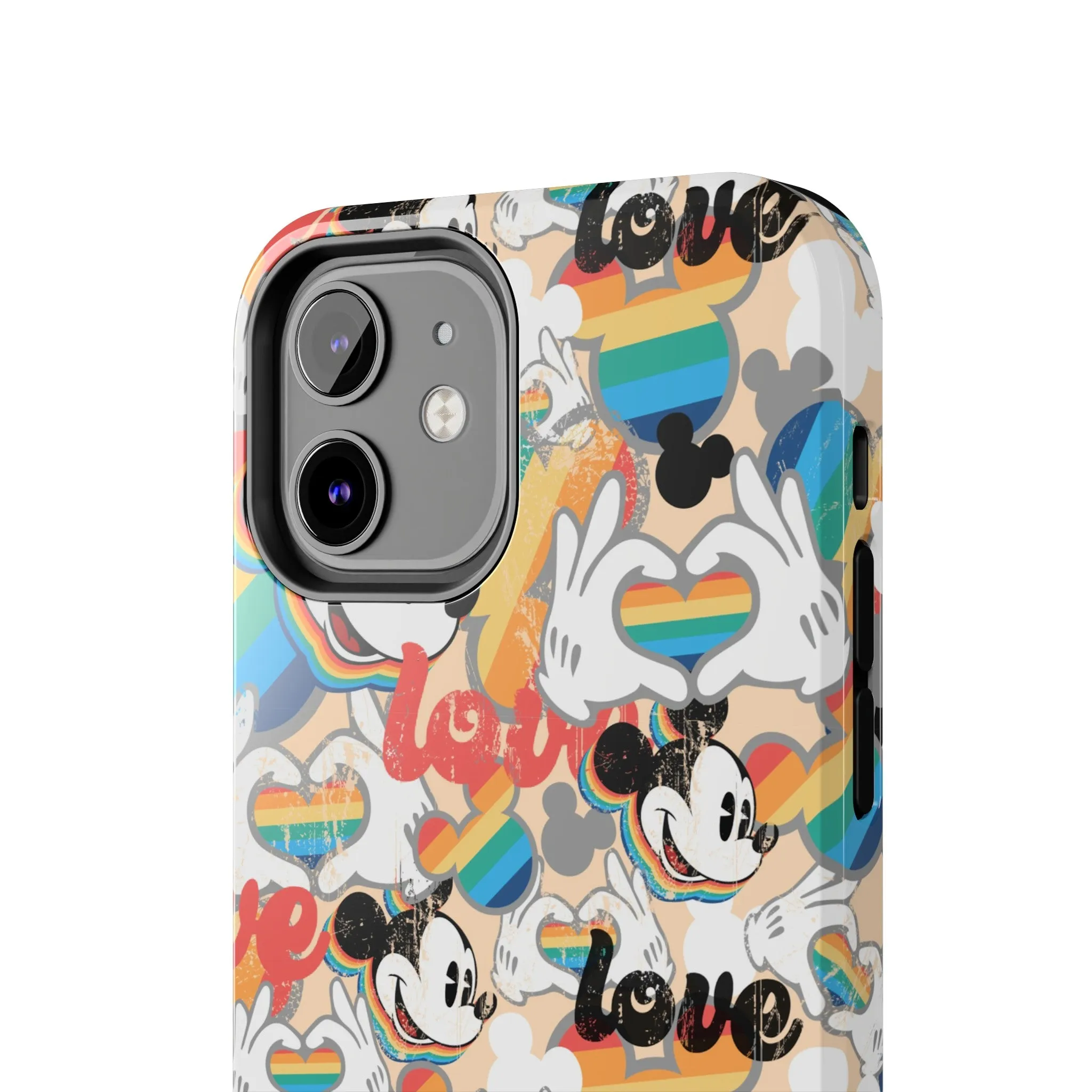 Pride Mouse Inspired Phone Case Gift Inspired Fan Art Iphone Vintage Love is Love