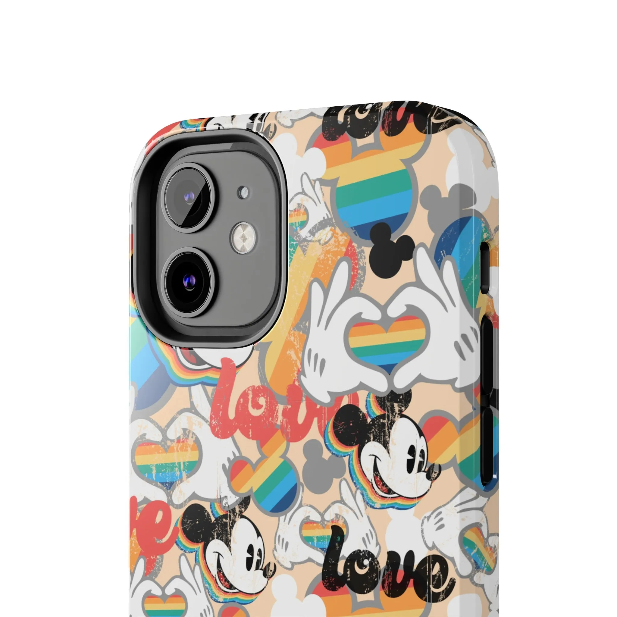 Pride Mouse Inspired Phone Case Gift Inspired Fan Art Iphone Vintage Love is Love