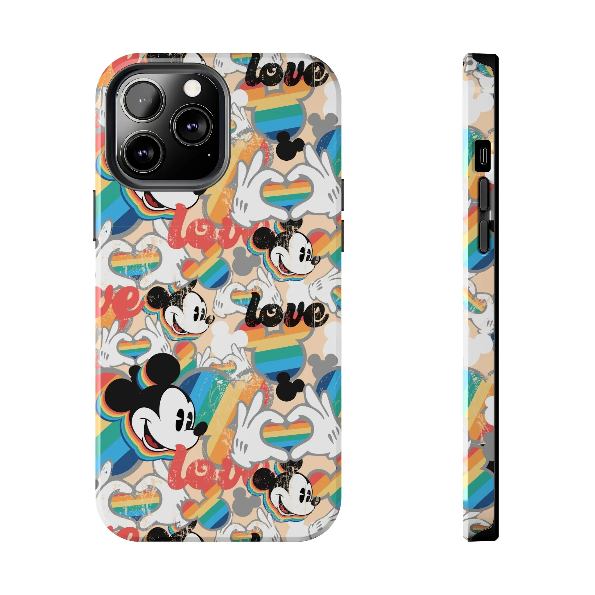 Pride Mouse Inspired Phone Case Gift Inspired Fan Art Iphone Vintage Love is Love