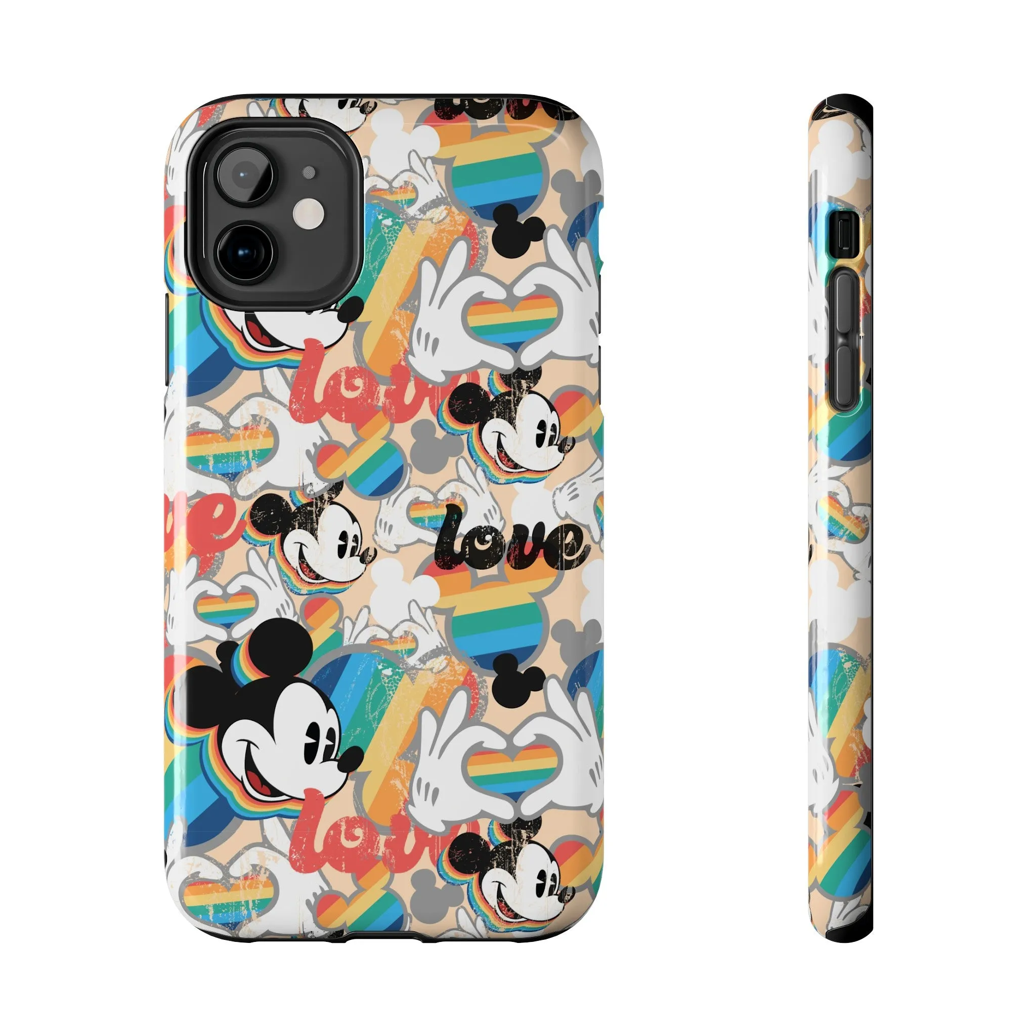 Pride Mouse Inspired Phone Case Gift Inspired Fan Art Iphone Vintage Love is Love