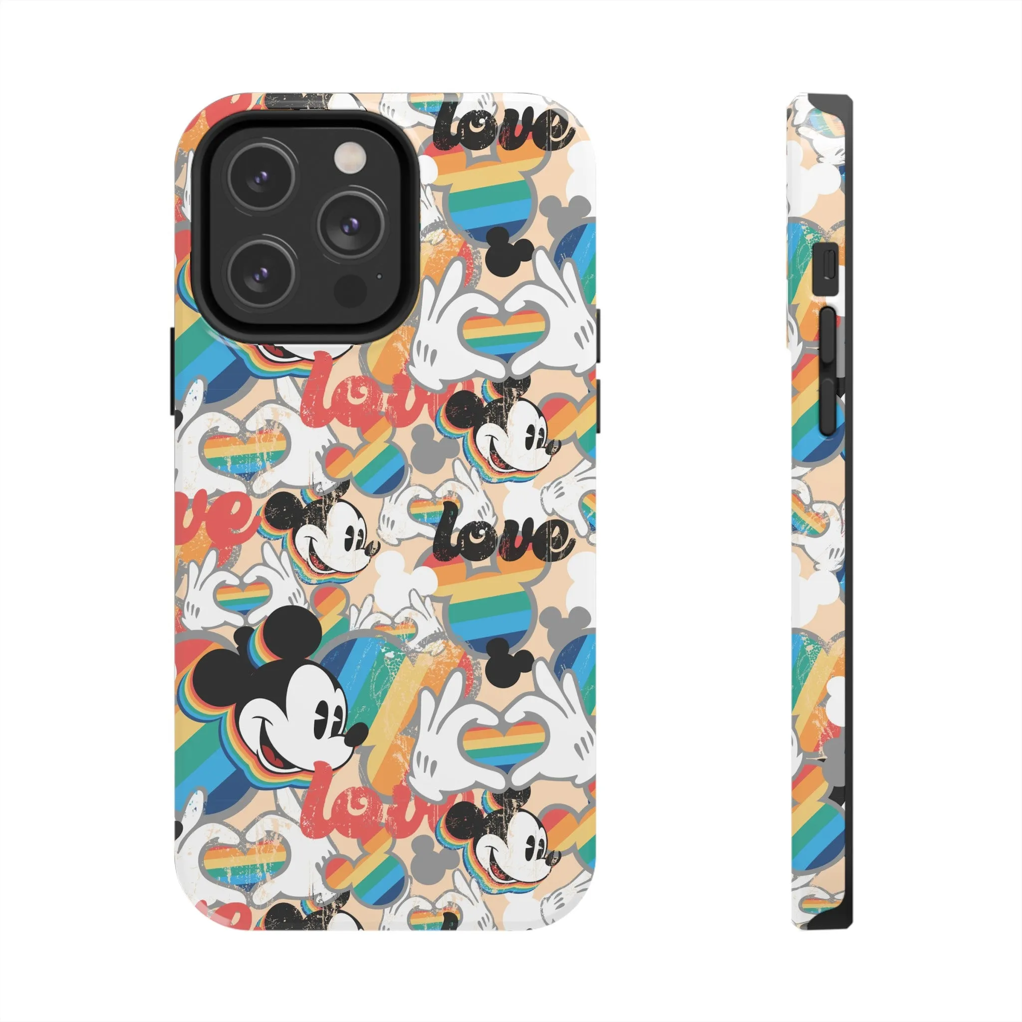 Pride Mouse Inspired Phone Case Gift Inspired Fan Art Iphone Vintage Love is Love