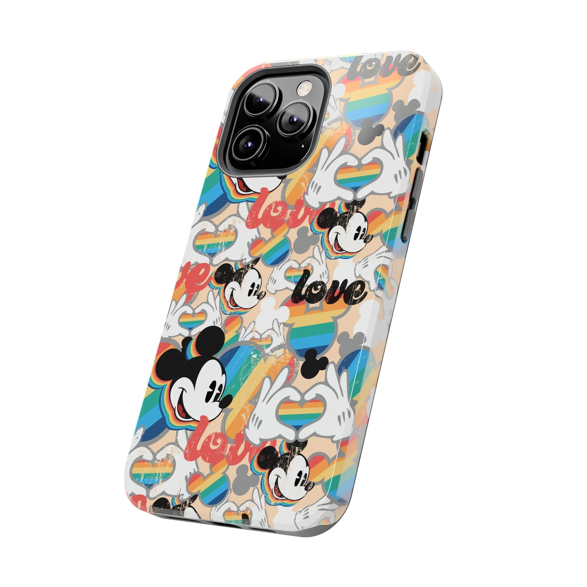 Pride Mouse Inspired Phone Case Gift Inspired Fan Art Iphone Vintage Love is Love