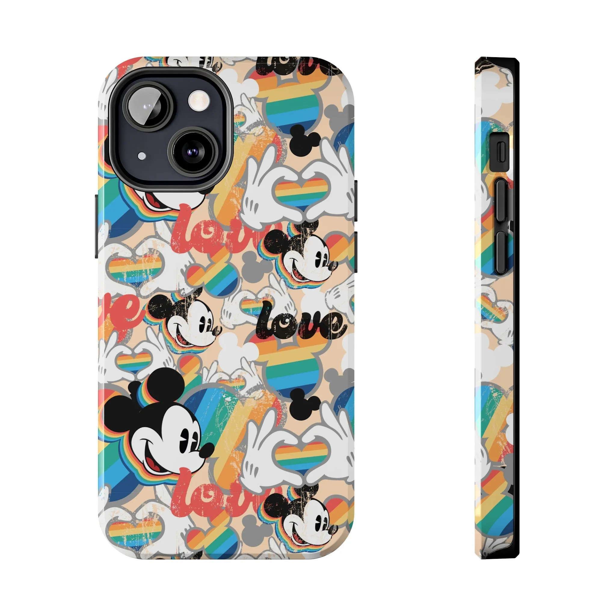 Pride Mouse Inspired Phone Case Gift Inspired Fan Art Iphone Vintage Love is Love