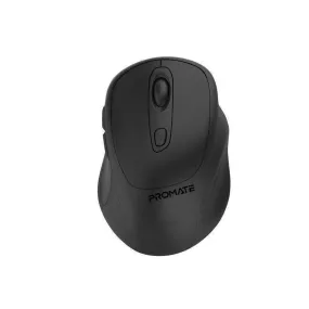 Promate Clix-9 Precision Fluid Scroll Wireless Mouse Black