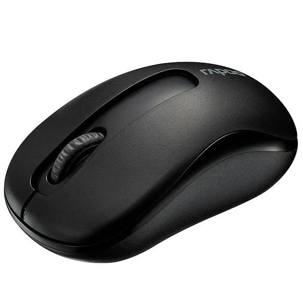 Rapoo M10 Plus Wireless Optical Mouse - Black