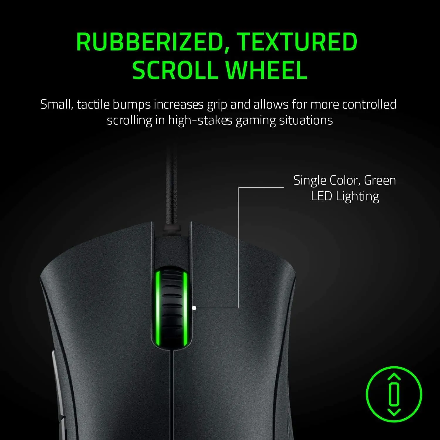 Razer Deathadder Essential 2021 Wired Gaming Mouse | 6400 DPI Optical | Ergonomic | 5 Programmable Buttons | Right-Handed (RZ01-03850100-R3M1)