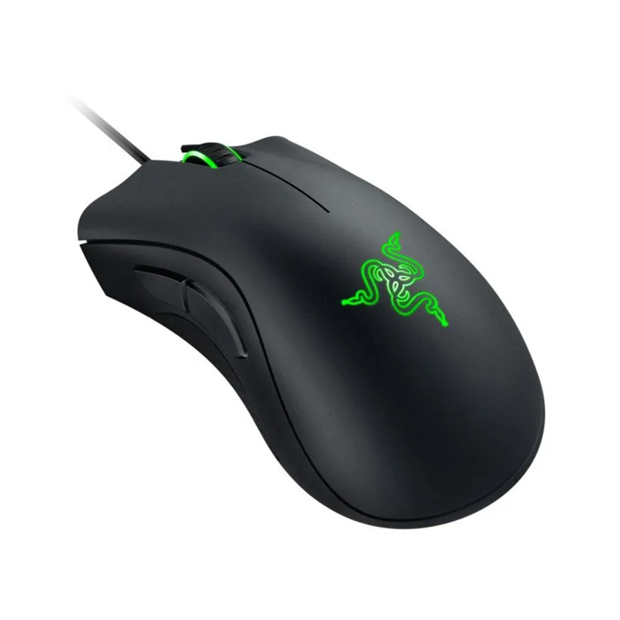 Razer Deathadder Essential 2021 Wired Gaming Mouse | 6400 DPI Optical | Ergonomic | 5 Programmable Buttons | Right-Handed (RZ01-03850100-R3M1)