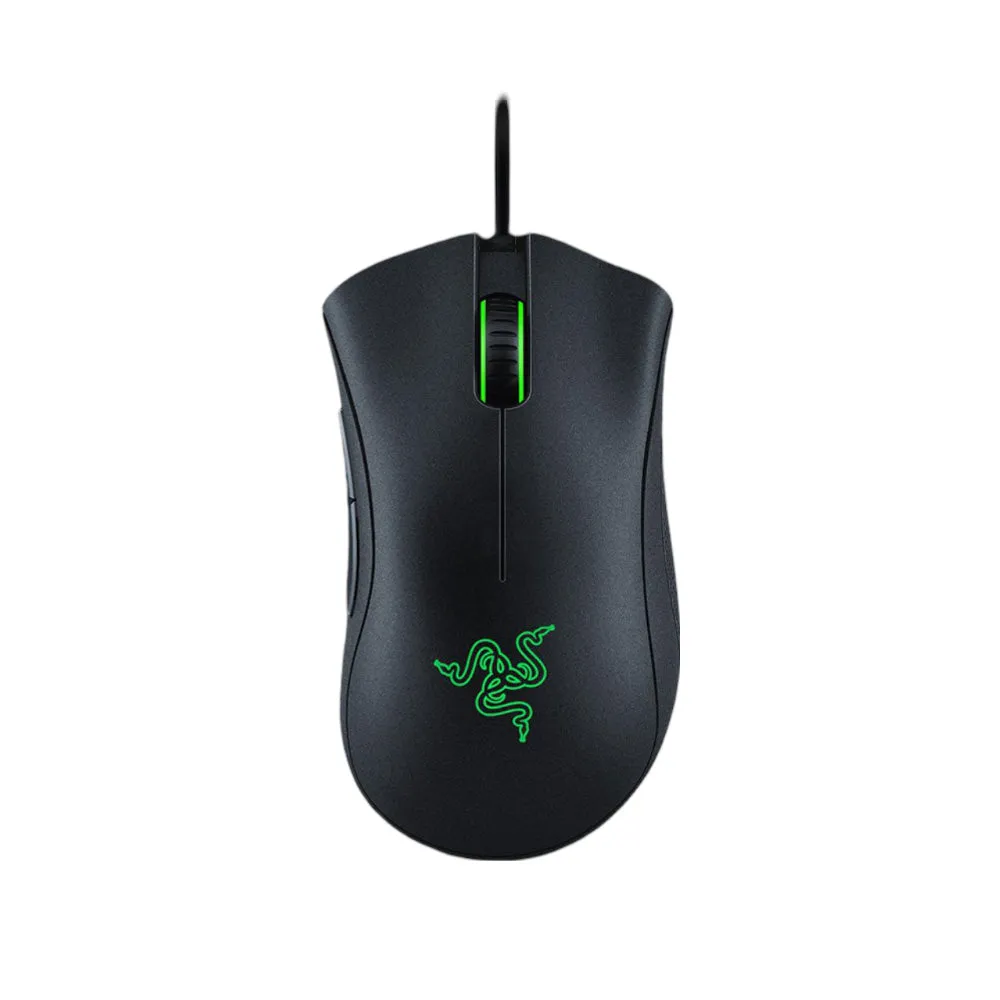 Razer Deathadder Essential 2021 Wired Gaming Mouse | 6400 DPI Optical | Ergonomic | 5 Programmable Buttons | Right-Handed (RZ01-03850100-R3M1)