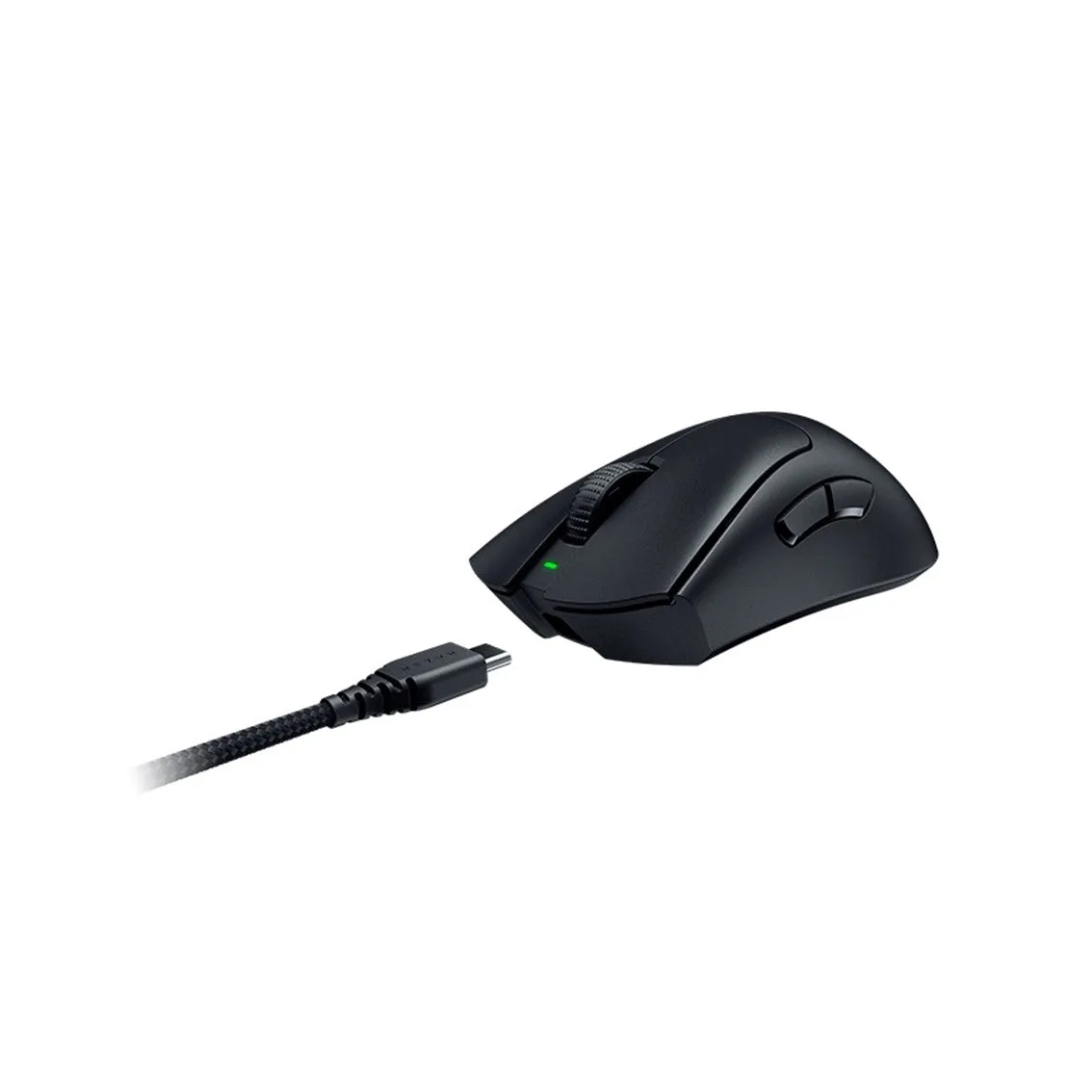 Razer DeathAdder V3 Pro (Black) - Ultra-lightweight Wireless Ergonomic Esports Mouse (RZ01-04630100-R3A1)