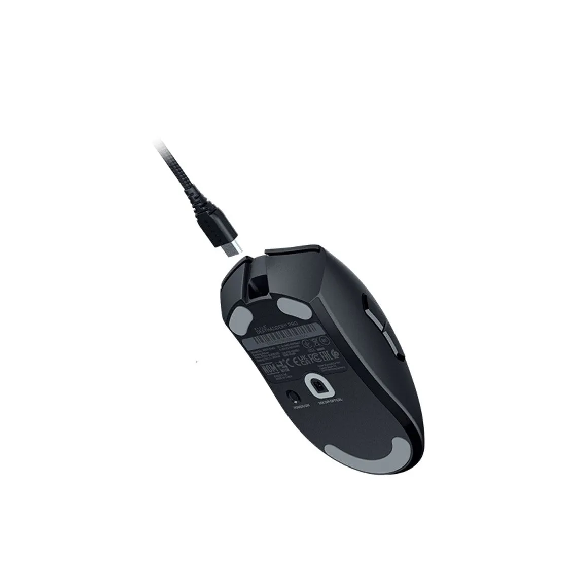 Razer DeathAdder V3 Pro (Black) - Ultra-lightweight Wireless Ergonomic Esports Mouse (RZ01-04630100-R3A1)