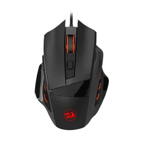 Redragon M609 Phaser Optical USB Wired Gaming Mouse with Up to 3200 DPI, LED Backlight, 7 Programmable Buttons, 500Hz Polling Rate, 5 Memory Modes