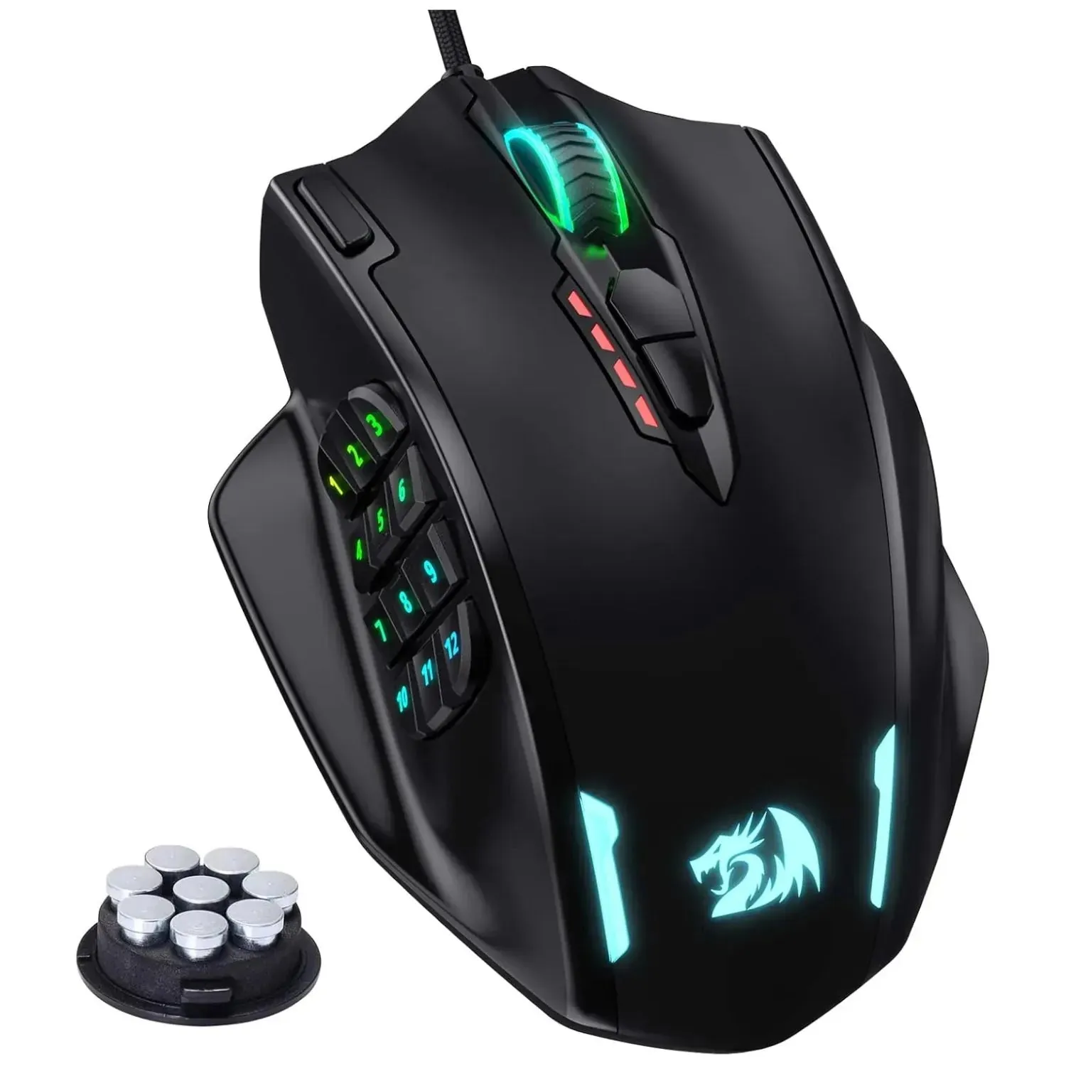 Redragon M908 Wired RGB MMO Mouse: Elevate Your Gaming Experience