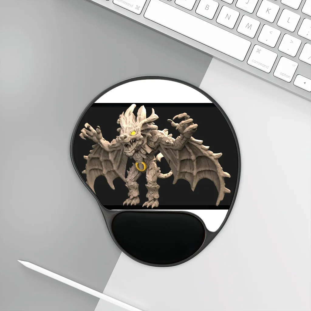 Rock Creature Mouse Pad With Wrist Rest