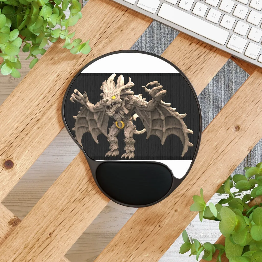 Rock Creature Mouse Pad With Wrist Rest