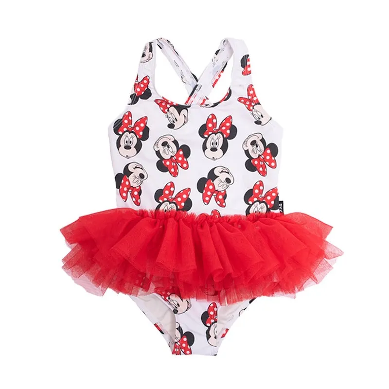 Rock Your Kid DJ Minnie Mouse Tulle One Piece