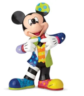 Romero Britto 10" Mickeys 90th Figurine