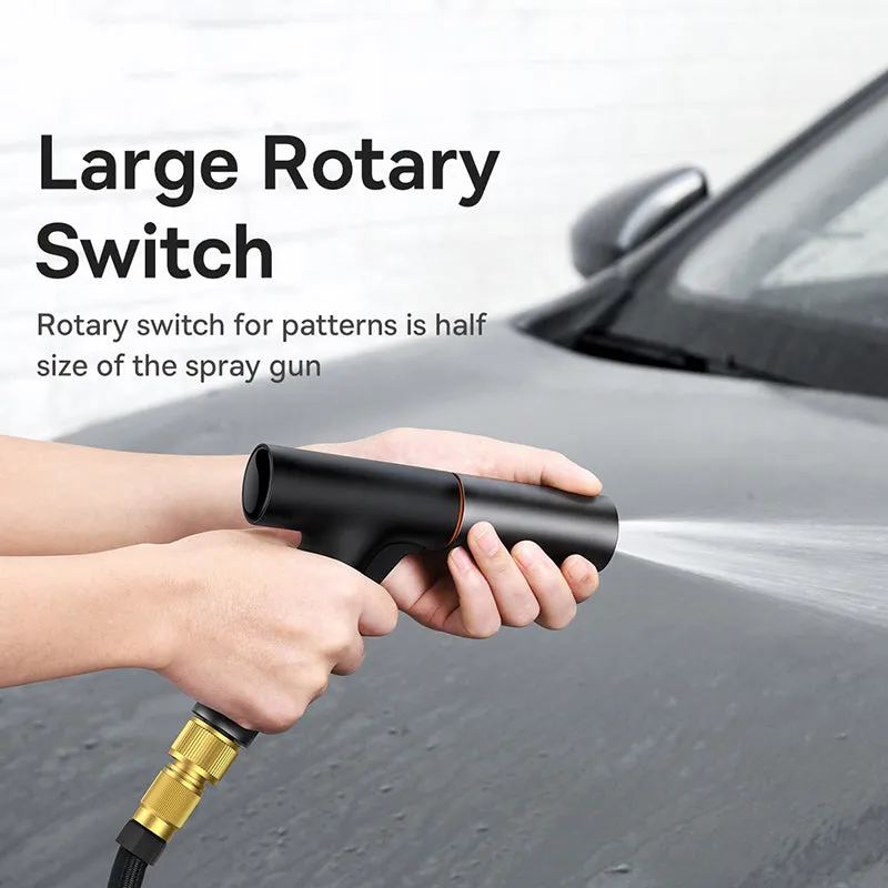 Rotating High Pressure Car Washer Gun