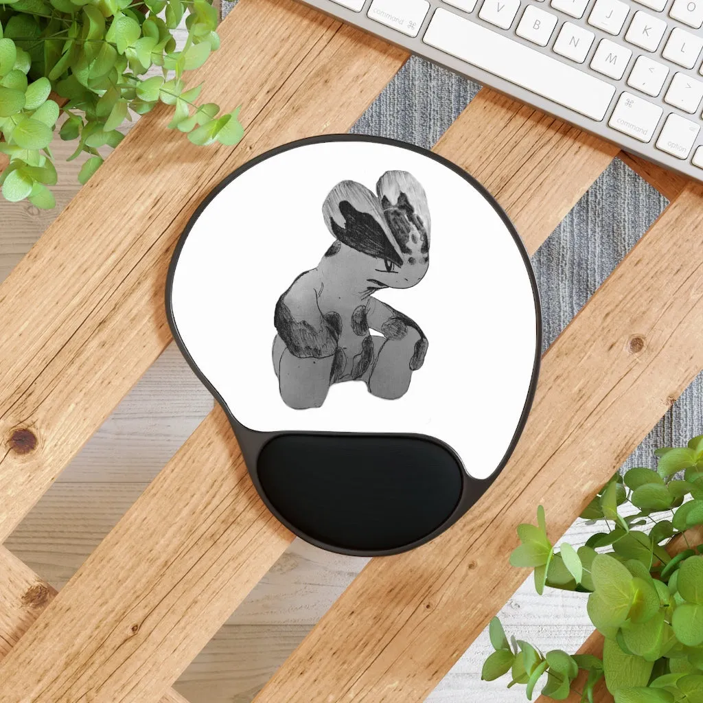 Shamrock Mouse Pad With Wrist Rest