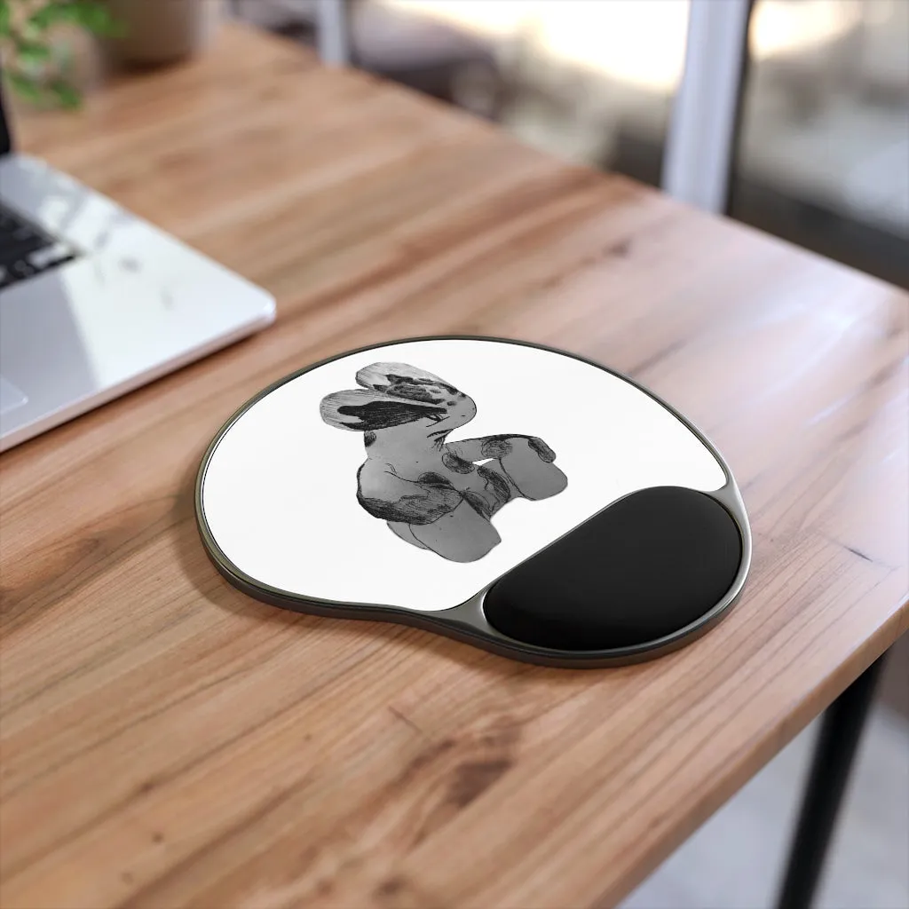 Shamrock Mouse Pad With Wrist Rest