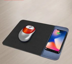 Small rubber wireless charging mouse pad