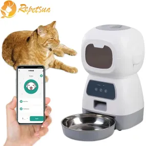 Smart Wi-Fi Pet Feeder Automatic Pet Food Dispenser