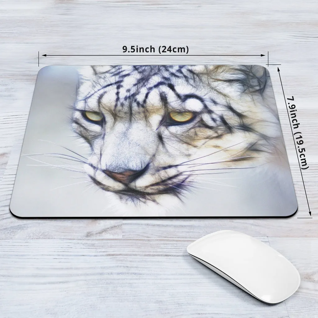 Snow Leopard Mousepad