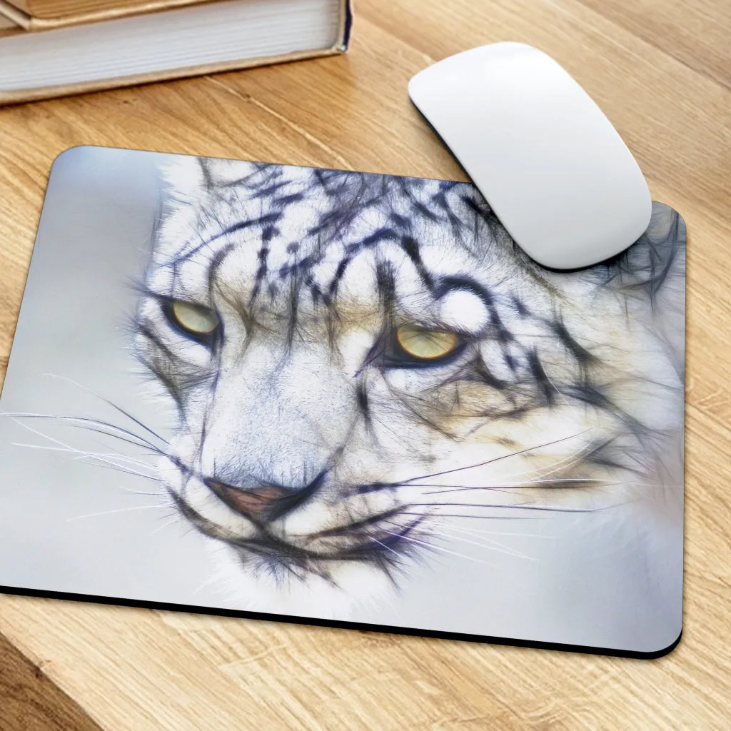 Snow Leopard Mousepad