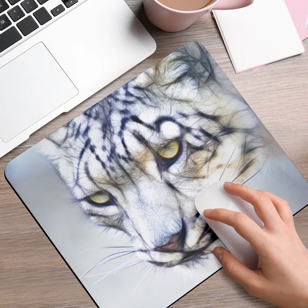 Snow Leopard Mousepad