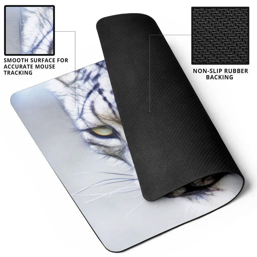 Snow Leopard Mousepad