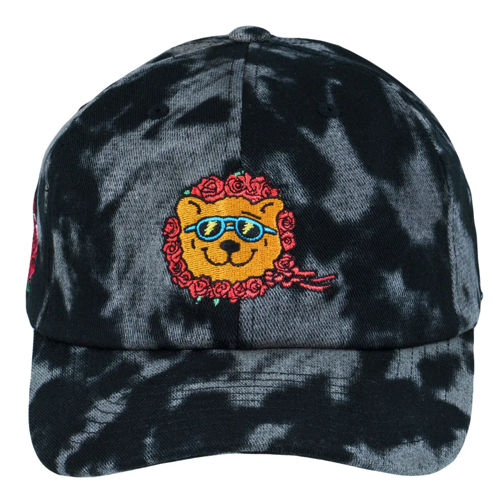 Stanley Mouse Red Rose Dyed Dad Hat