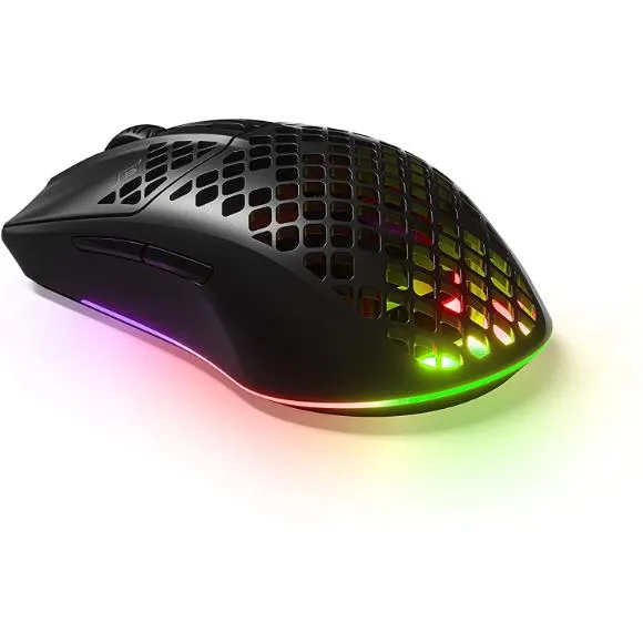 SteelSeries Aerox 3 Wireless - Super Light Gaming Mouse - 18,000 CPI TrueMove Air Optical Sensor