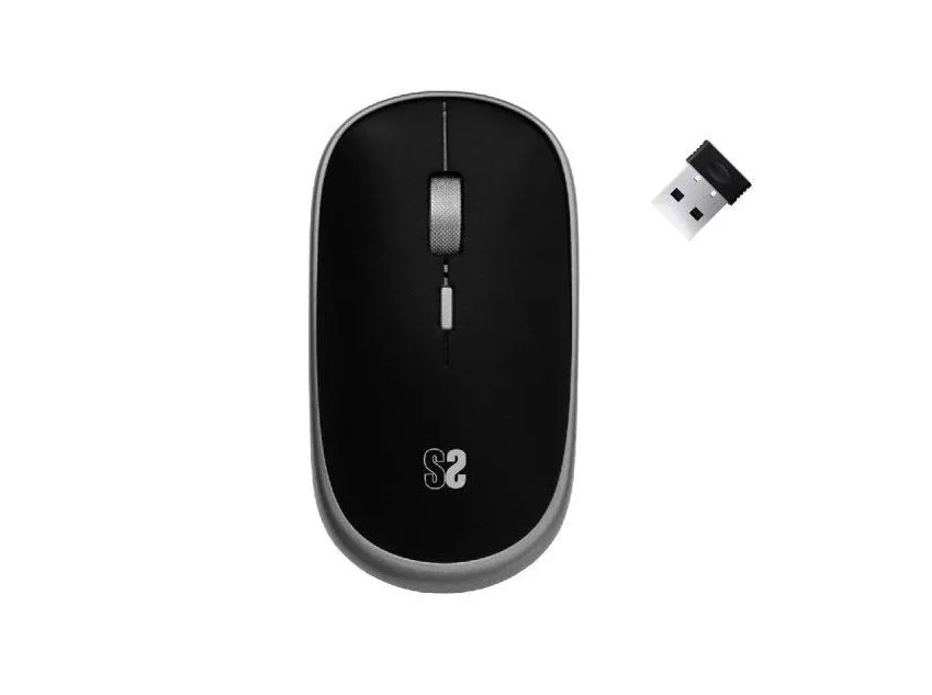 Subblim Mini Mouse Wireless Space Grey 2.4G 1600 Dpi Submo-Rfm0002