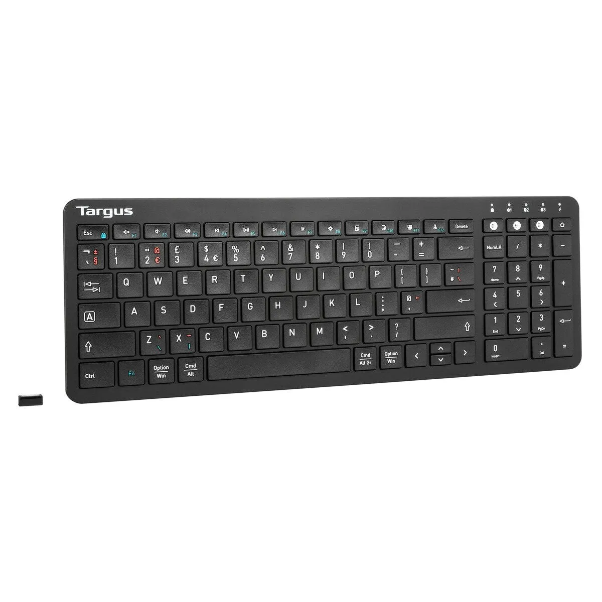 Targus AKB863UK keyboard Universal Bluetooth QWERTY UK English Black