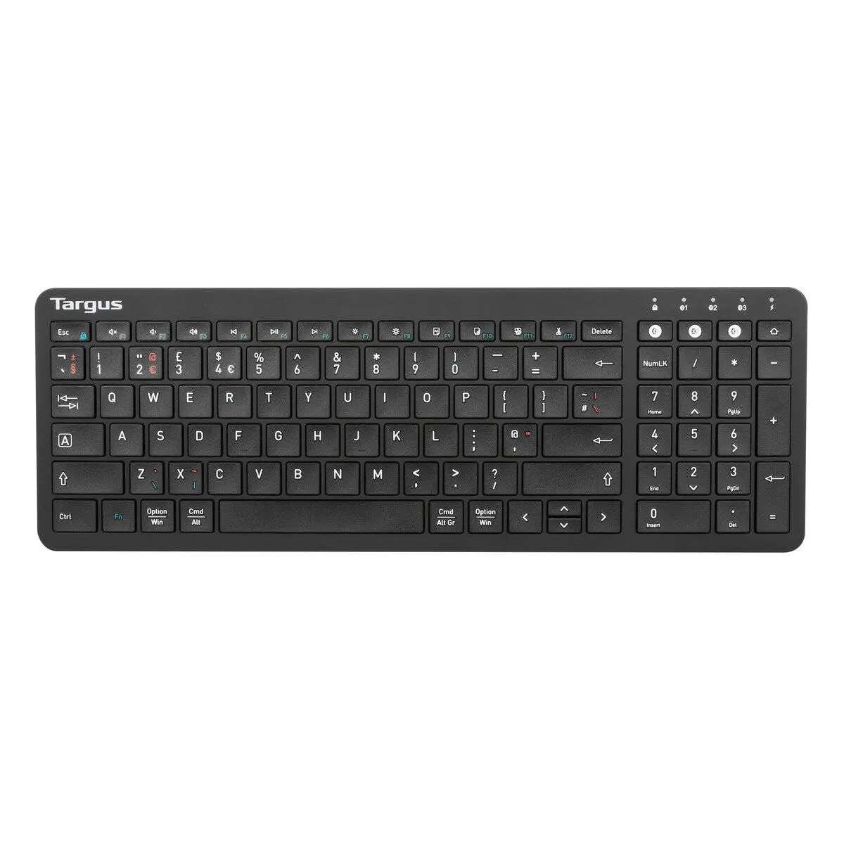 Targus AKB863UK keyboard Universal Bluetooth QWERTY UK English Black