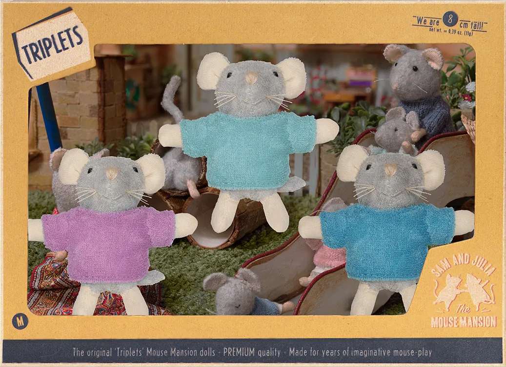 The Triplets Mice Plush Doll