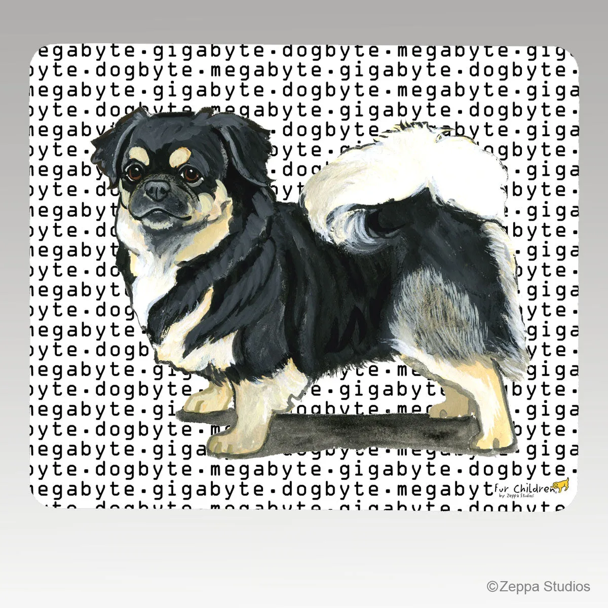 Tibetan Spaniel Megabyte Mouse Pad