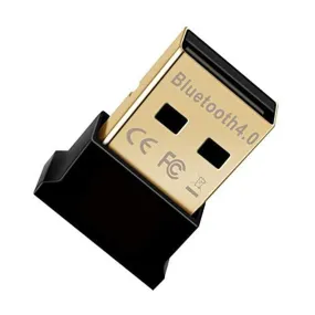 USB Bluetooth Adapter CSR 4.0 Wireless Mini Dongle, Compatible with Windows 10/8/7/Vista/XP for Laptops & PCs (Black)