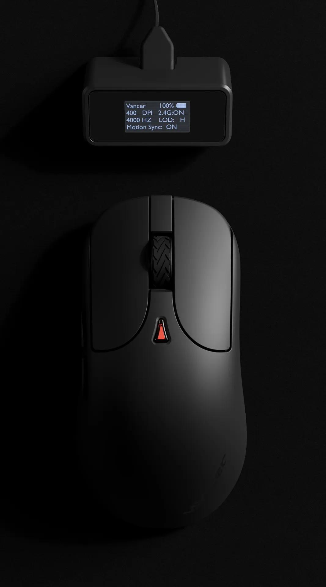 Vancer Groove Wireless Gaming Mouse - Black