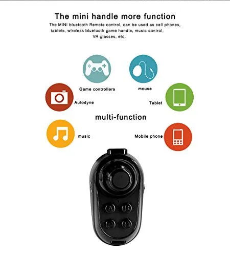 VIGICA Magicsee R1 Bluetooth Wireless Gaming Controller Joystick Gamepad Selfie Remote Shutter for Android IOS...